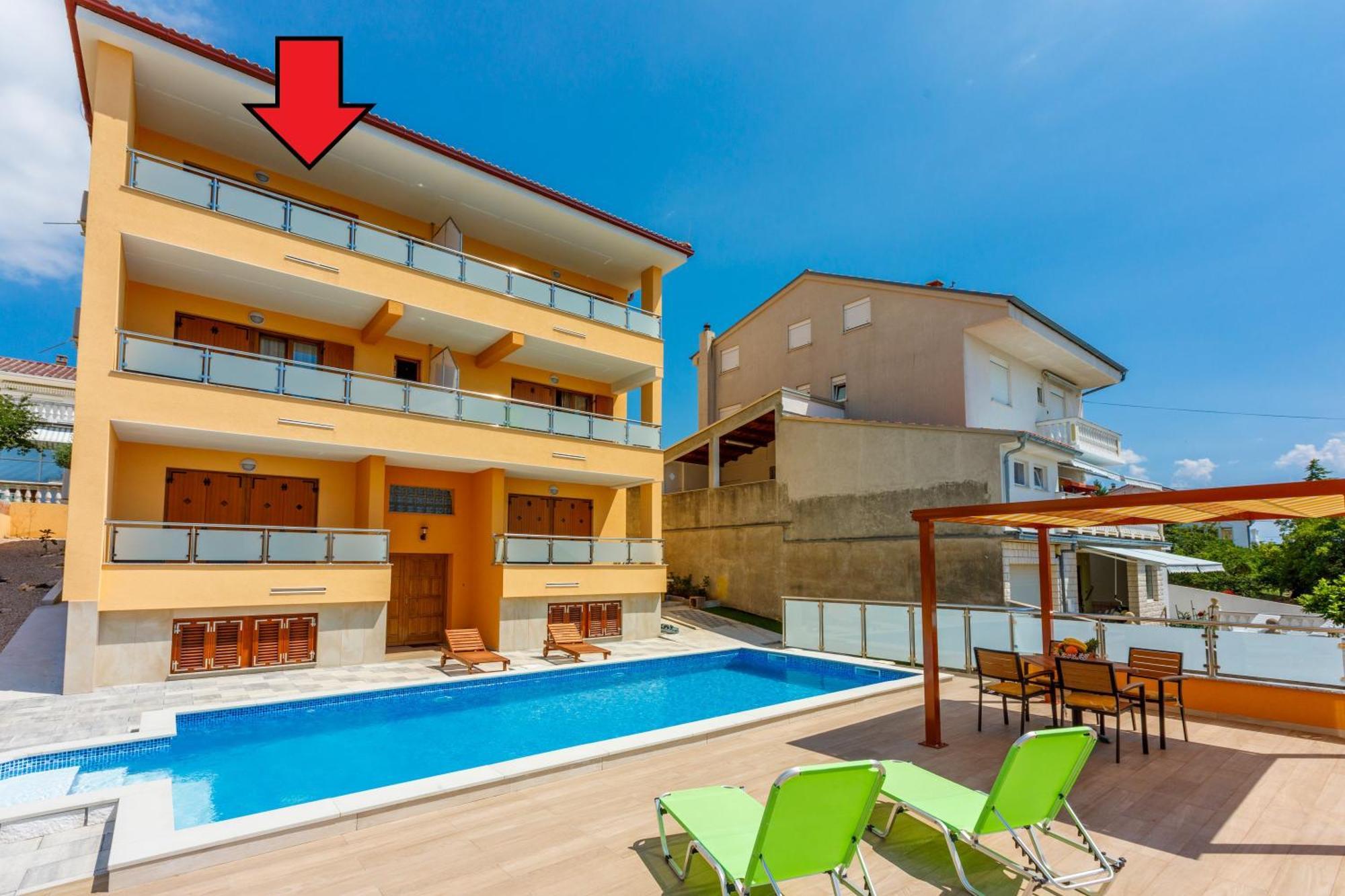 House View Apartment Novi Vinodolski Luaran gambar