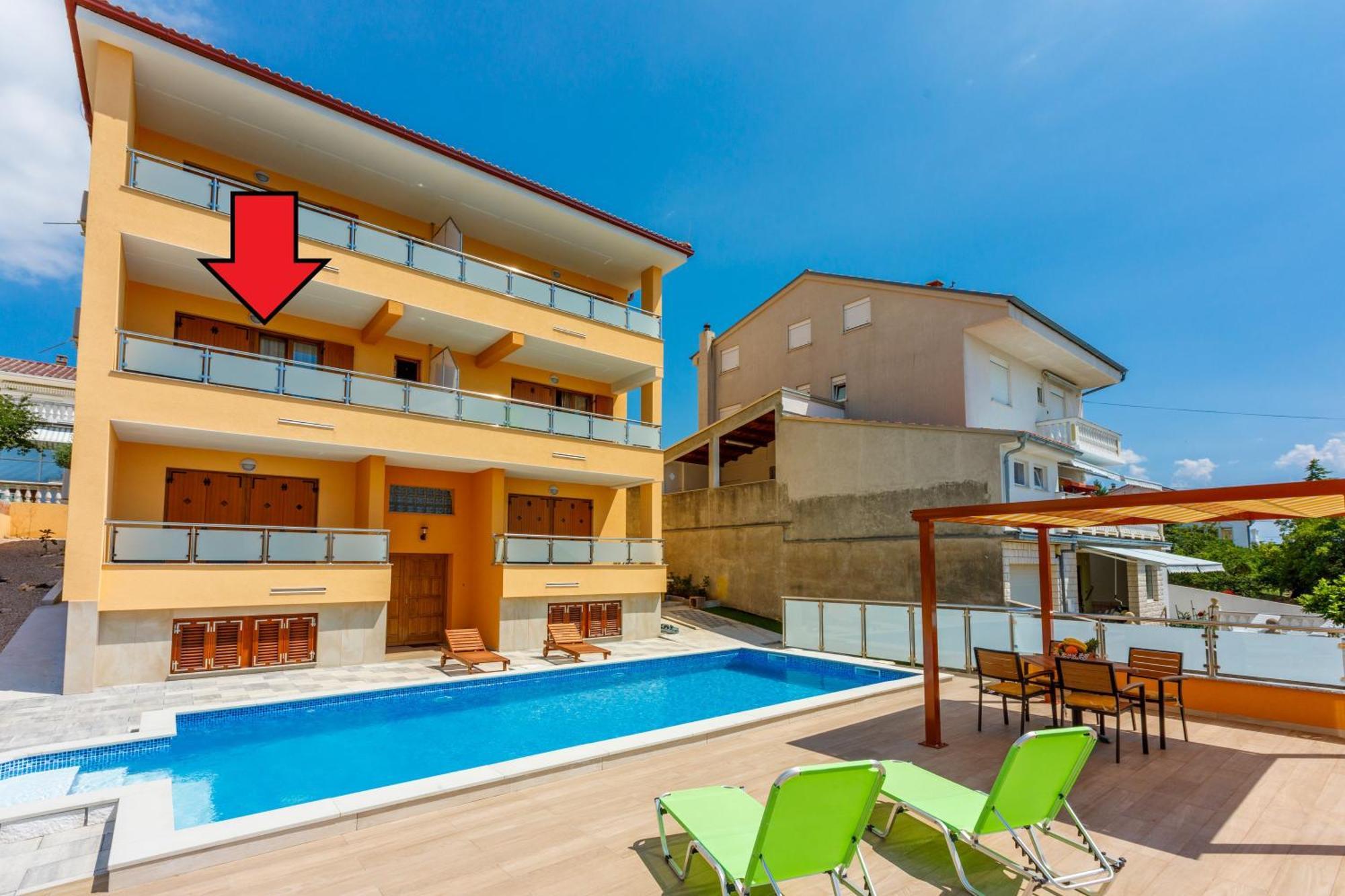 House View Apartment Novi Vinodolski Luaran gambar